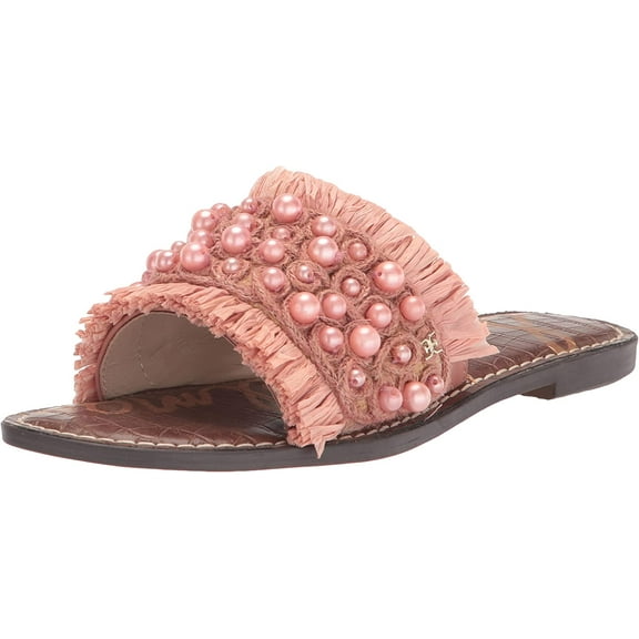 Sam Edelman Women's Guthrie Flat Sandal Rose 7.5M
