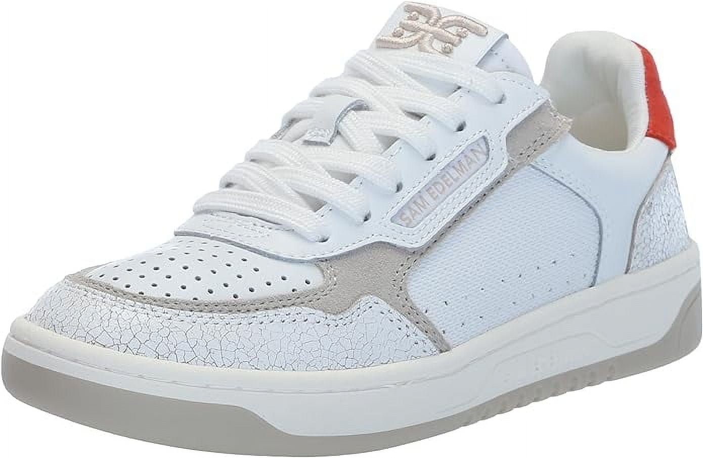 (取寄) サムエデルマン レディース ハーパー Sam Edelman women Harper White/Light Stone Sam Edelman Women's Harper Sneaker White/Light Stone/Tigerlily 8.5