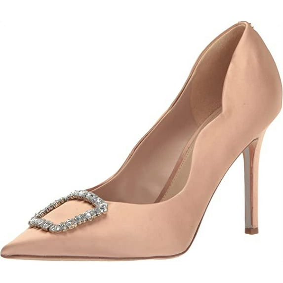 Sam Edelman Women's Harriett Rosa Blush Satin Pump 9M