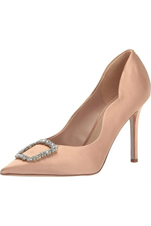 Women's Harriett Rosa Blush Satin Pump 9M