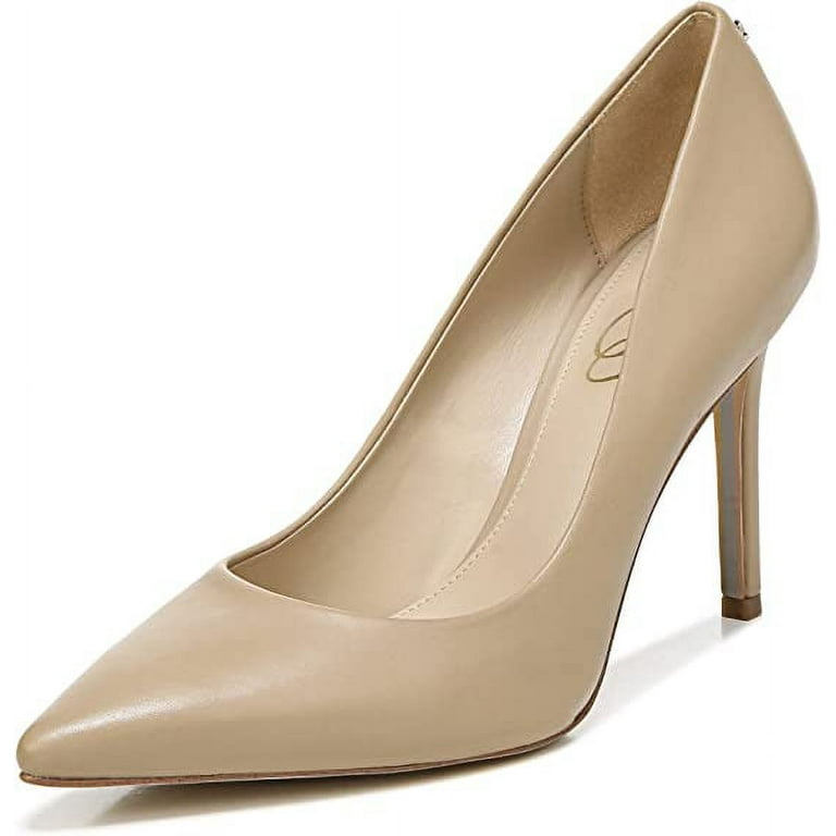 Sam Edelman Hazel Beige Stiletto Heel Pointed Toe Slip On Fashion
