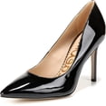 thumbnail image 1 of Sam Edelman Women's Hazel Black Patent Pump 5M, 1 of 5