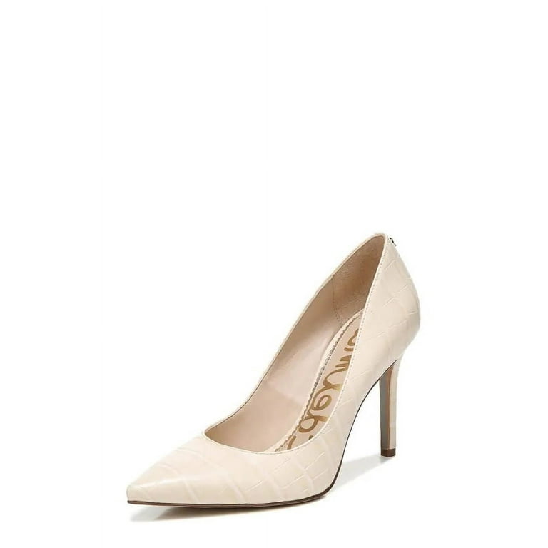 Sam Edelman Hazel Eggshell Stiletto Dress Shoes Pointed Closed Toe