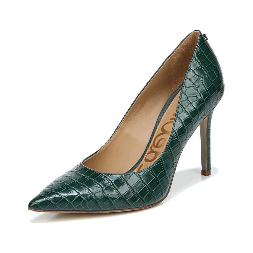 Sam Edelman Hazel Green Ivy Stiletto Heel Pointed Toe Slip On
