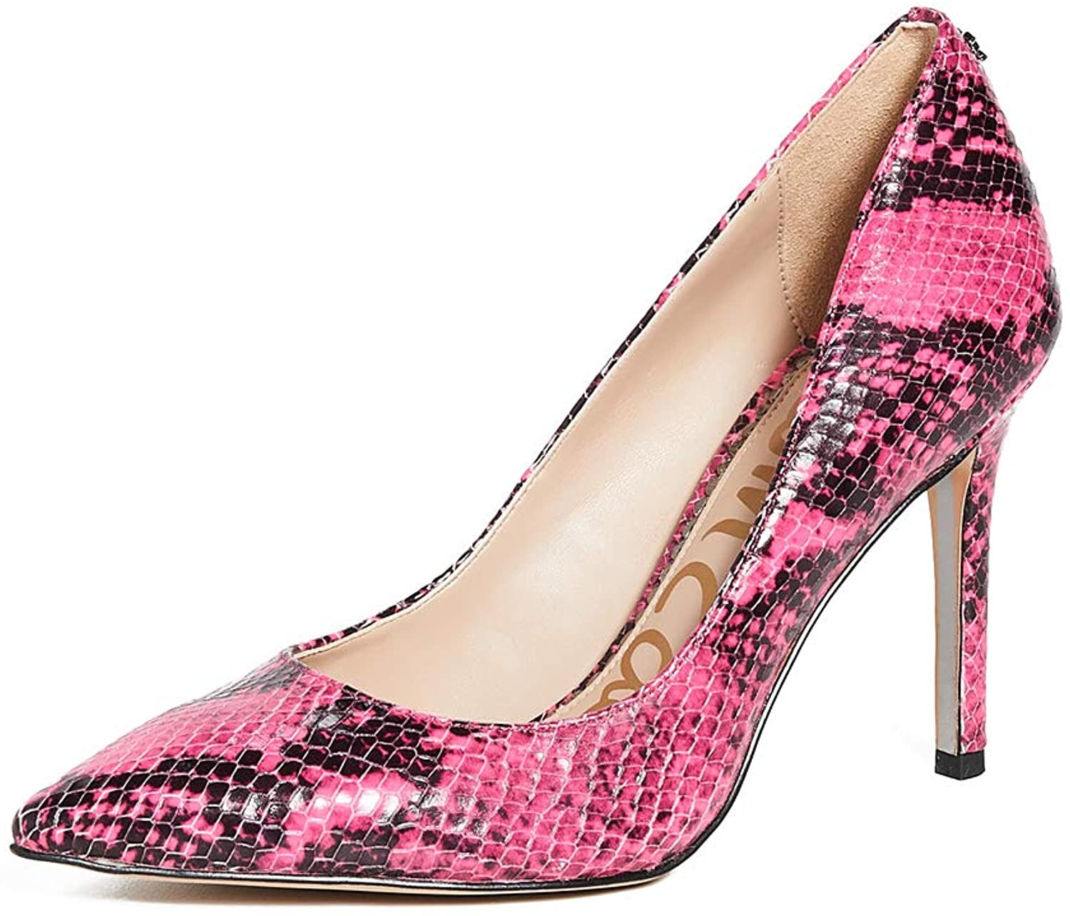 Sam Edelman Hazel Hot Pink Snake Print Pointed Stiletto Dress Shoes Pumps  (6.5) - Walmart.com