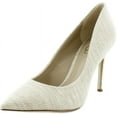 thumbnail image 1 of Sam Edelman Hazel Light Natural Stiletto Heel Pointed Toe Wide Dress Pumps (Light Natural, 9), 1 of 6