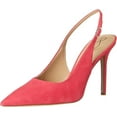 thumbnail image 1 of Sam Edelman Hazel Sling Dahlia Pink Pointed Toe Stiletto Heel Fashion Pumps (Dahlia Pink, 10.5), 1 of 6