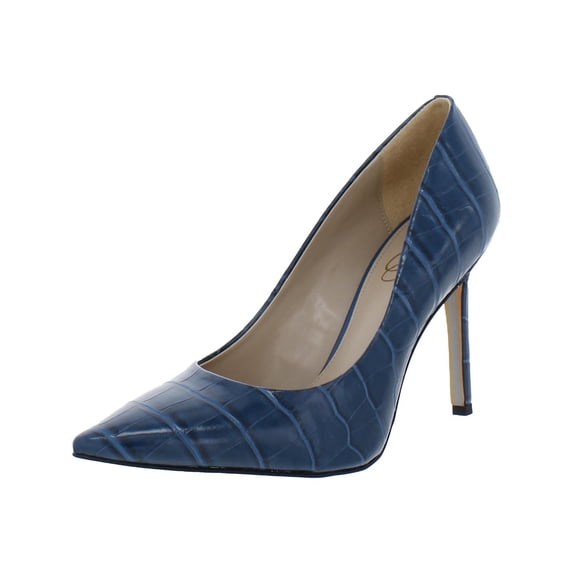 Sam Edelman Hazel Wild Indigo Stiletto Heel Pointed Closed Toe Dress Pumps (Wild Indigo, 7.5)
