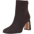 thumbnail image 1 of Sam Edelman Irie Chocolate Brown Squared Toe Block Heeled Fashion Ankle Booties (Chocolate Brown, 9), 1 of 6