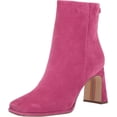 thumbnail image 1 of Sam Edelman Irie Modern Ivory Squared Toe Block Heeled Fashion Ankle Booties, 1 of 7