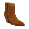 thumbnail image 1 of Sam Edelman Jane Frontier Brown Leather Pointed Toe Block Heel Western Bootie (Frontier Brown, 11), 1 of 3