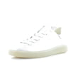thumbnail image 1 of Sam Edelman Jaxon Soft Silver Lace Up Rounded Toe Low Top Fashion Sneakers (Soft Silver, 6.5), 1 of 8