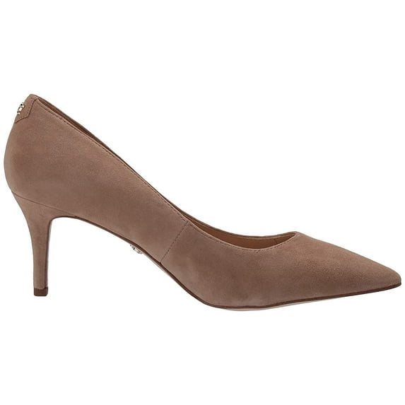 Sam Edelman Jordyn Oatmeal Kid Suede Leather