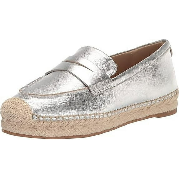 Sam Edelman Women's Kai Loafer Flats Soft Silver 6M