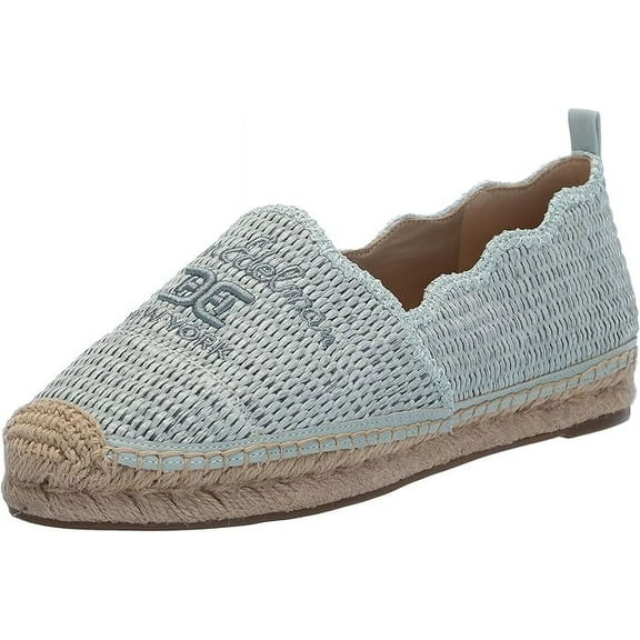 Sam Edelman Karla Washed Sage Pointed Cap Toe SLip On Espadrille Loafers Shoes (Washed Sage, 10.5)