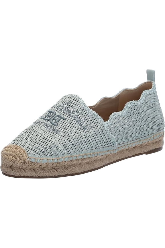Karla Washed Sage Pointed Cap Toe SLip On Espadrille Loafers Shoes (Washed Sage, 10)