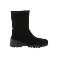 thumbnail image 1 of Sam Edelman Kaylie Black Suede Shearling Weather Lined Snow Winter Boots (BLACK, 7.5), 1 of 5