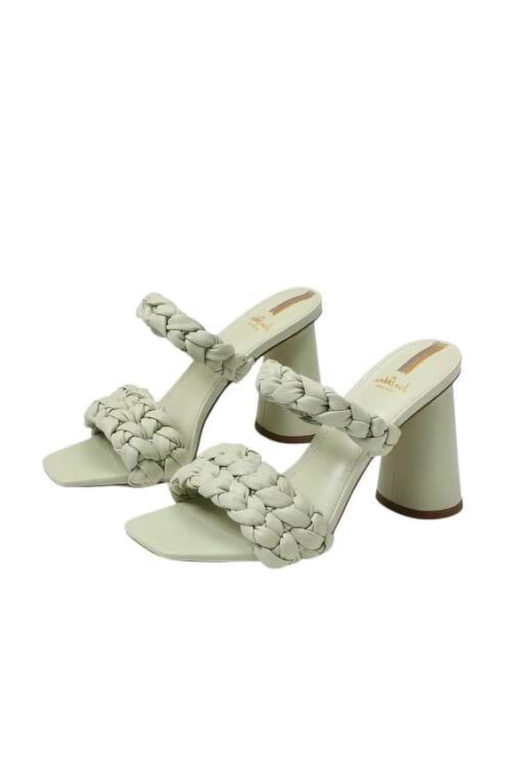 Women's Kendra Block Heel Mule Pistachio 6M