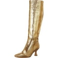 thumbnail image 1 of Sam Edelman Women's Leigh Knee High Boots Goldmine Leather 7M, 1 of 6