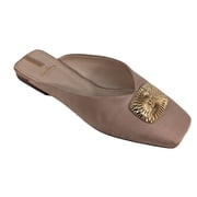 Sam Edelman Lin Radiant Womens Rose Satin Mule 7M