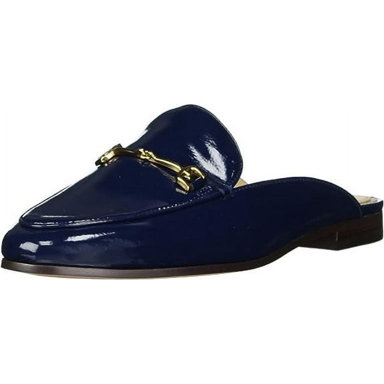Navy flat deals mules