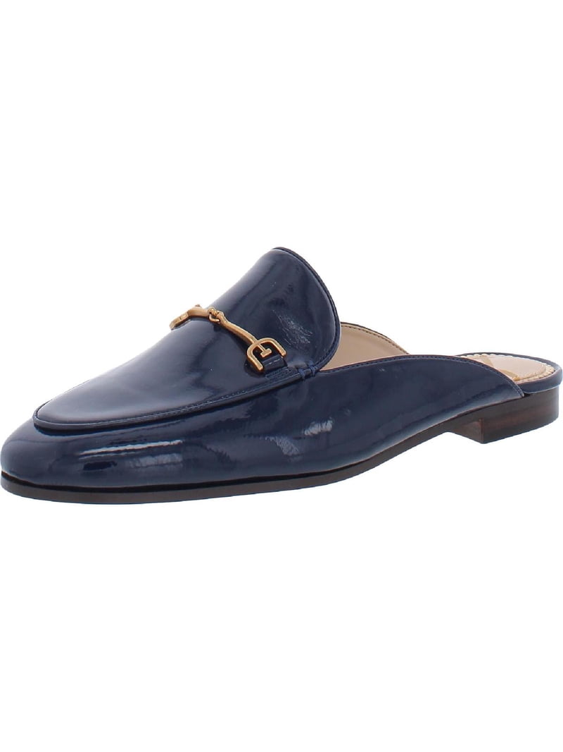 Sam Edelman Linnie Royal Navy Chain Embellished Slip On  display picture 1