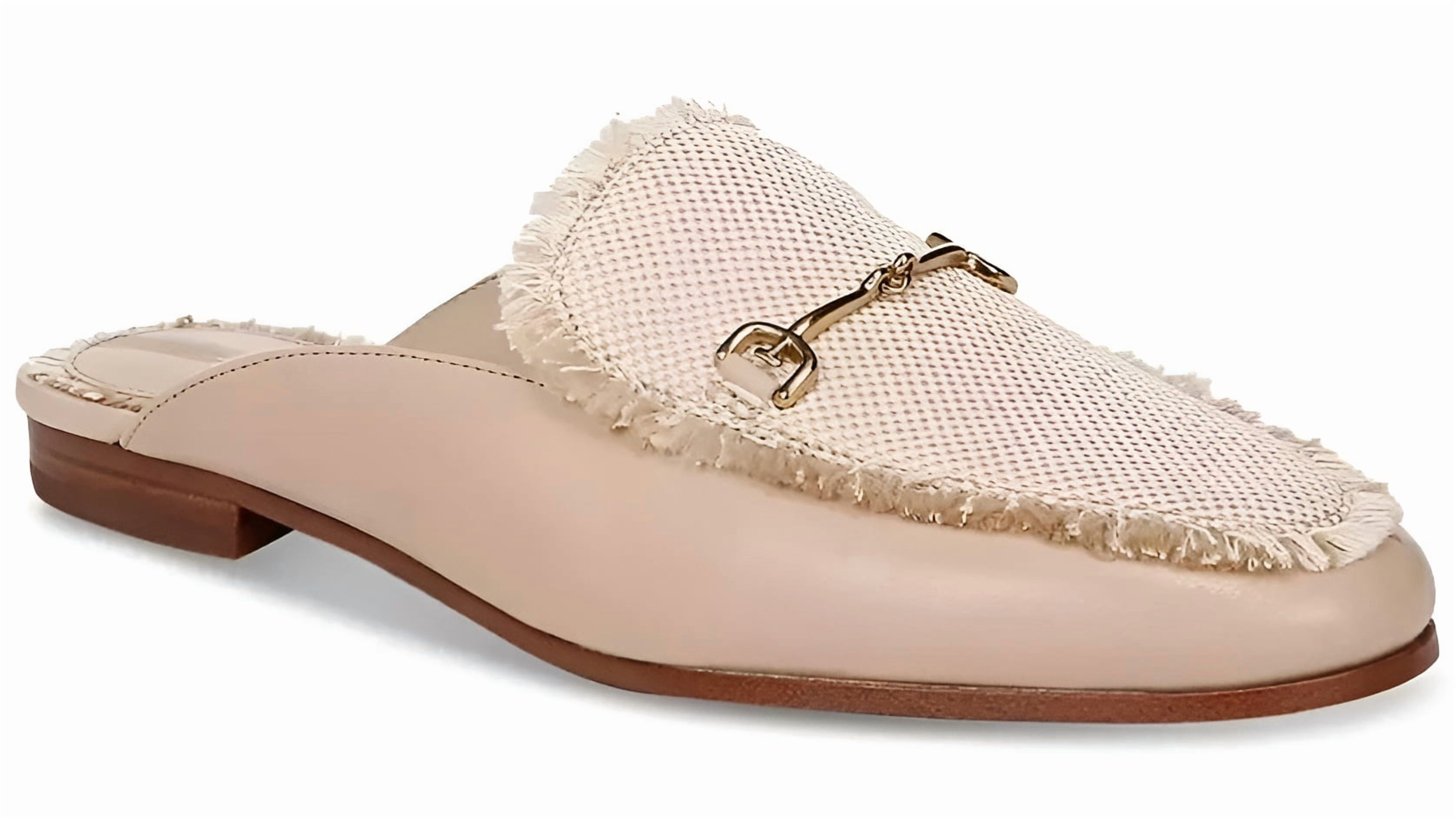 Sam Edelman Linnie Women's Harvest Brown Shearling Mule 9.5M