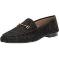 thumbnail image 1 of Sam Edelman Loraine Brown Leopard Multi Almond Toe Stacked Heel Wide Loafers (Brown Leopard Multi, 6), 1 of 6