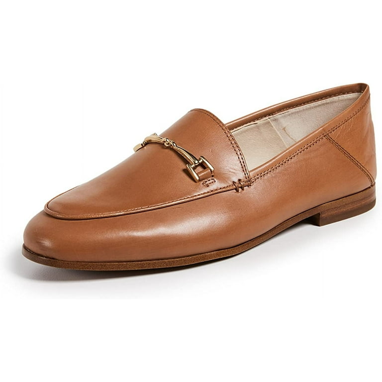 Sam Edelman Loraine Saddle Smooth Leather Almond Toe Slip On Wide