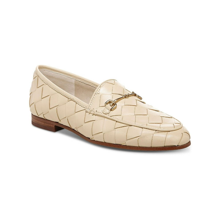 Sam Edelman on sale Cream Ivory Laurs Gold Chain Loafer