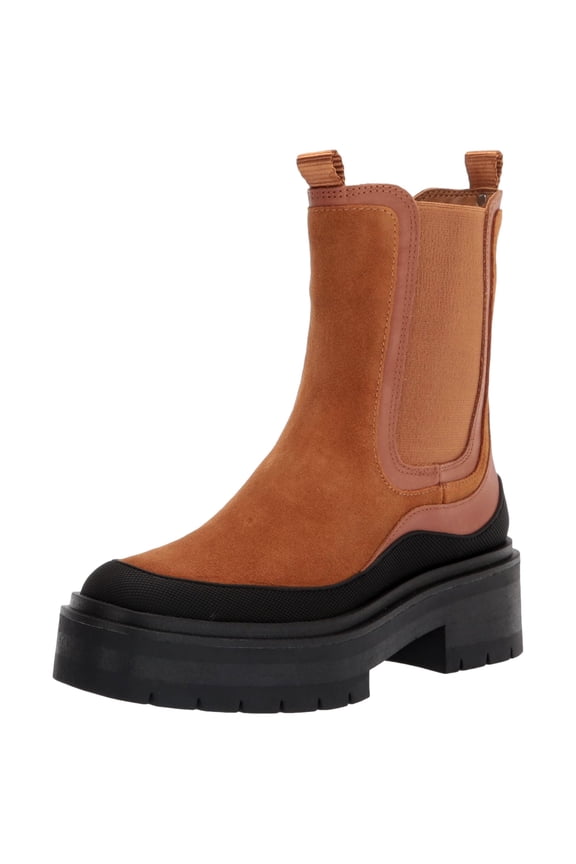 Women's Lulia Chelsea Boots Camel/New Whiskey 7M