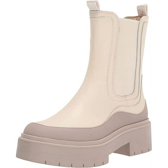 Sam Edelman Women's Lulia Chelsea Boots Modern Ivory 5M
