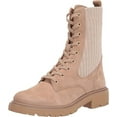 thumbnail image 1 of Sam Edelman Lydell Sesame Block Heel Round Toe Lace Up Combat Ankle Boots (Sesame, 6.5), 1 of 6