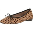 thumbnail image 1 of Sam Edelman Meadow Tan Multi Slip On Bow Detailed Squared Toe Ballet Flats (Tan Multi, 5), 1 of 6