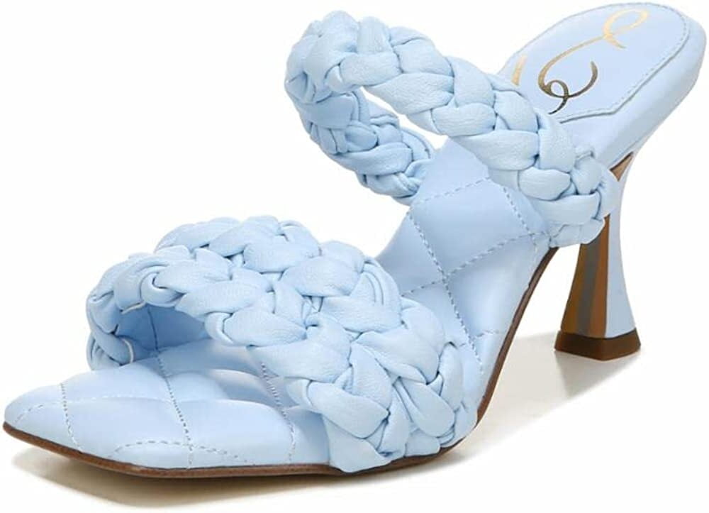 Chanel Mules Brand Periwinkle Shoes, Blue Size 37 in 2023
