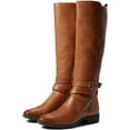 thumbnail image 1 of Sam Edelman Pansy Whiskey Brown Leather Buckled Round Toe Knee High Riding Boots (Whiskey Classic, 5.5), 1 of 3