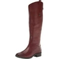 thumbnail image 1 of Sam Edelman Penny Burnt Brandy Rounded Toe Block Heel Knee High Equestrian Boots (Burnt Brandy, 5), 1 of 6