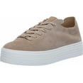 thumbnail image 1 of Sam Edelman Women's Pippy Lace Up Platform Sneaker Tuscan Taupe 10M, 1 of 6