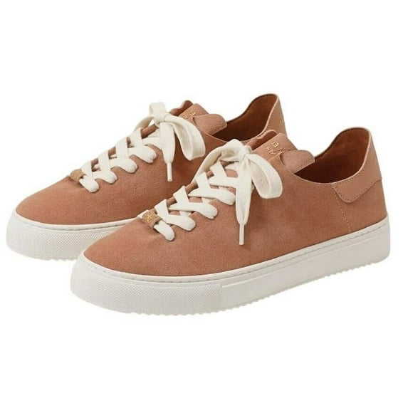 Sam Edelman Poppy Tuscan Clay Lace-Up Chunky Platform Low Top Flats Sneakers (Tuscan Clay, 8)
