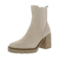 thumbnail image 1 of Sam Edelman Rollins Sesame Stacked Block Heel Pull On Almond Toe Ankle Boots (Sesame, 10), 1 of 3