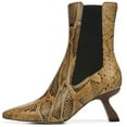 thumbnail image 1 of Sam Edelman Sammie Cuoio Snake Leather Pull-On Pointed Toe Side Goring Boots (Cuoio Snake Leather, 5), 1 of 1