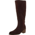 thumbnail image 1 of Sam Edelman Women's Soyer Knee High Boot Cafe Noir Wide Calf 7M, 1 of 3