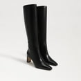 thumbnail image 1 of Sam Edelman Women's Sylvia Black Leather Knee High Boot 6.5M, 1 of 6