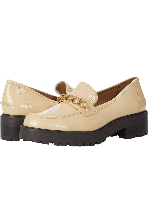 Taelor Wheat Rounded Toe Slip On Chunky Heel Fashion Classic Loafers (Wheat, 10.5)