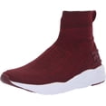 thumbnail image 1 of Sam Edelman Tara Knit Stretch Slip-on Sock Fitted Rounded Toe Sneakers WINE (WINE, 6), 1 of 5
