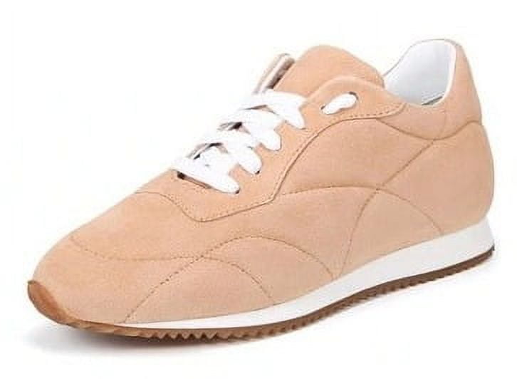 Sam Edelman Trace Tan Leather Lace Up Rounded Toe Athletic Low Top ...