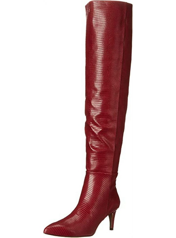 Kitten Heel Knee Boot