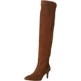 thumbnail image 1 of Sam Edelman Ursula Toasted Coconut Pointed Toe Kitten Heel Over the Knee Boots (Toasted Coconut, 5.5), 1 of 6