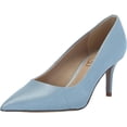 thumbnail image 1 of Sam Edelman Vienna Robin Egg Blue Stiletto Heel Pointed Toe Slip On Fashion Pump (Robin Egg Blue, 11.5), 1 of 6