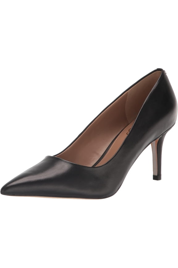 Vienna Women's Black Leather Pump 5.5M